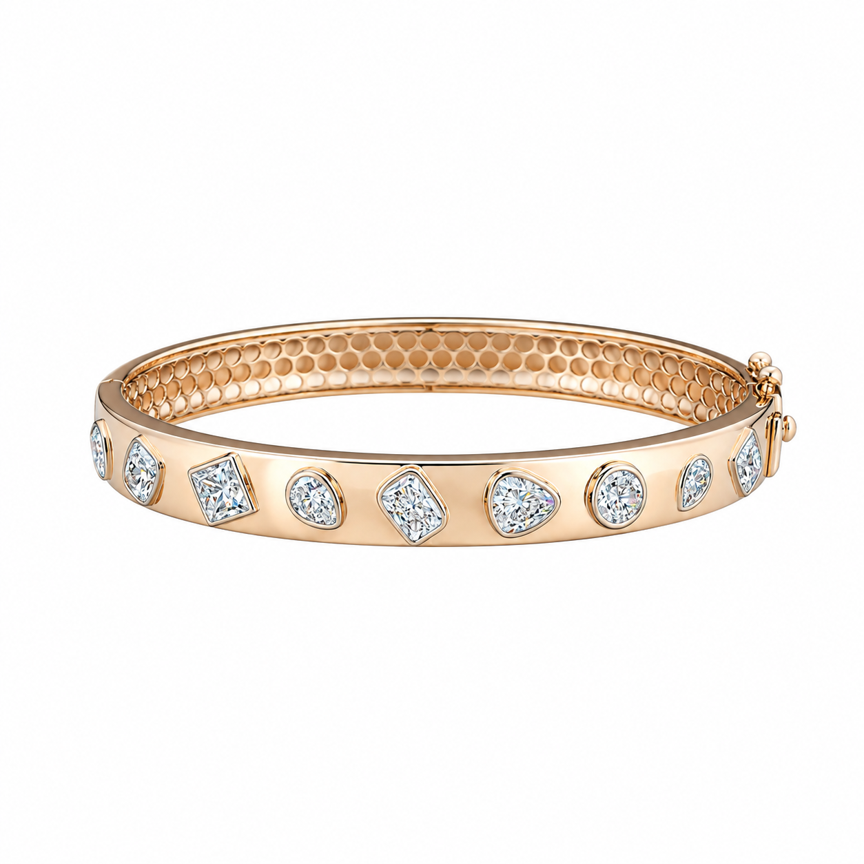 Rose Gold Diamond Bracelet for Women