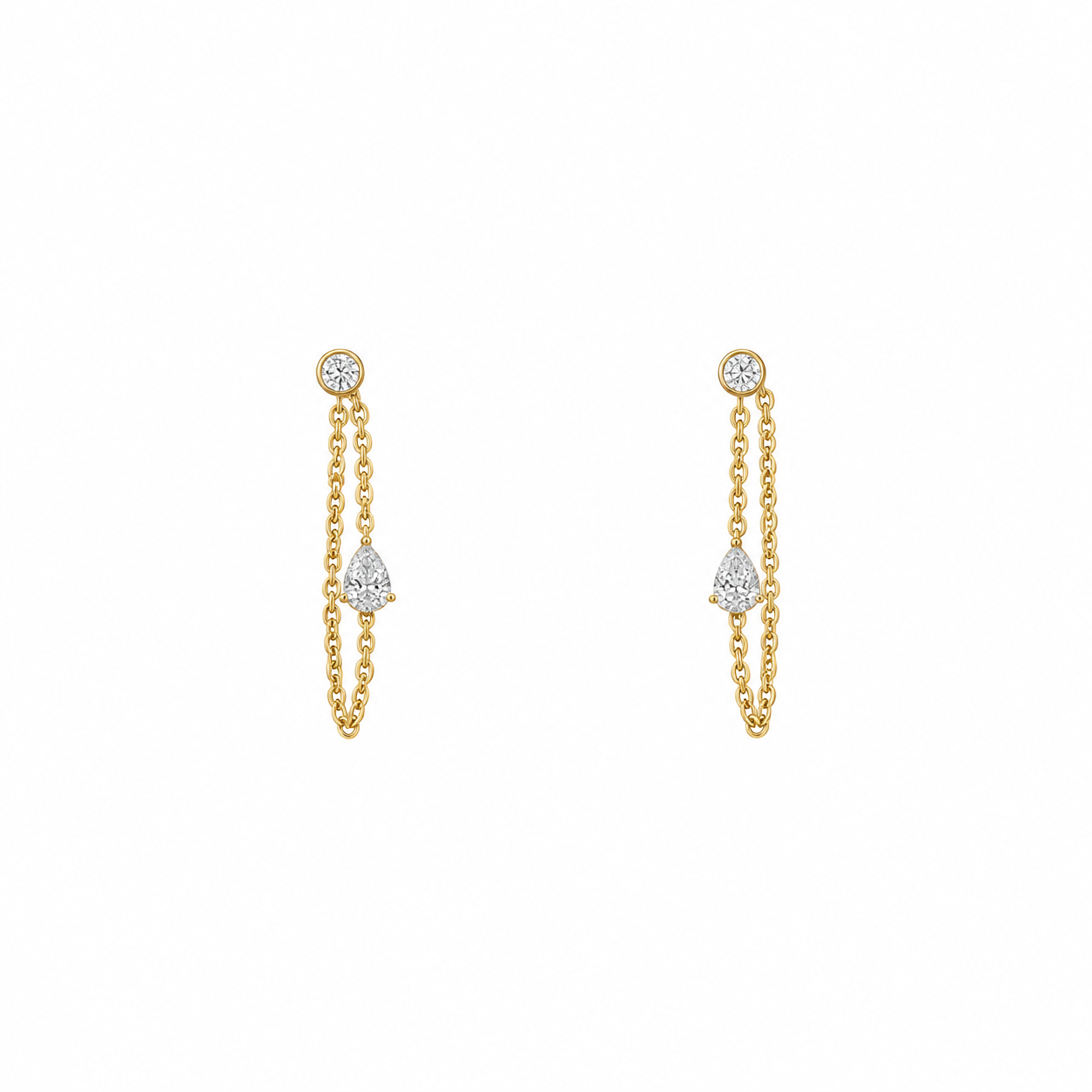 Diamond Earring for women in 14 kt Gold