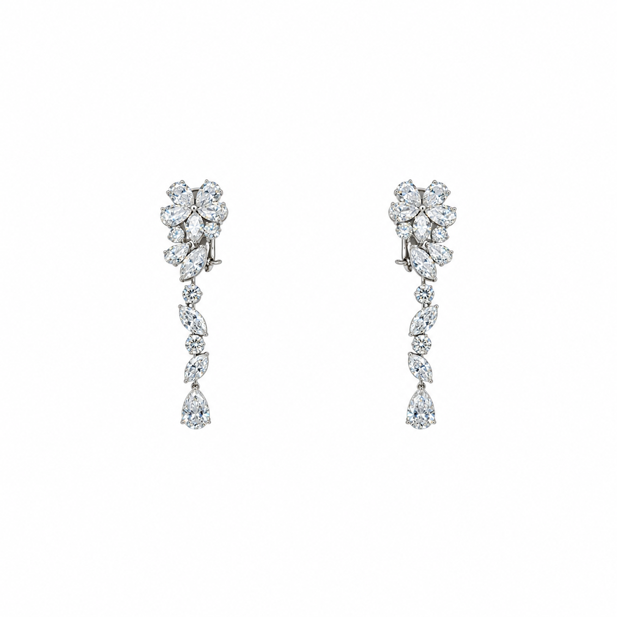 Diamond Drop Earrings for Women