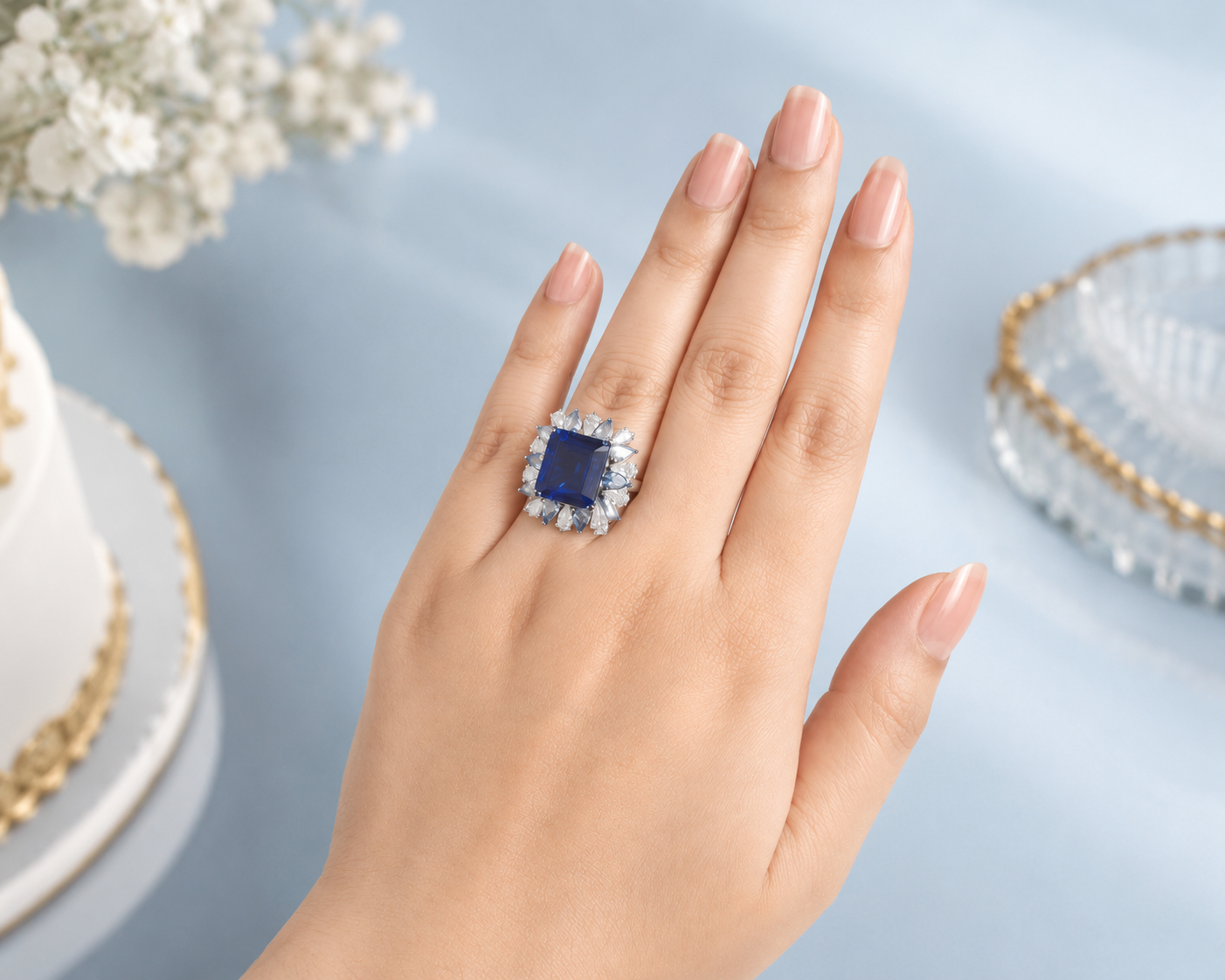 Vira Earth 14K Gold Ladies Ring