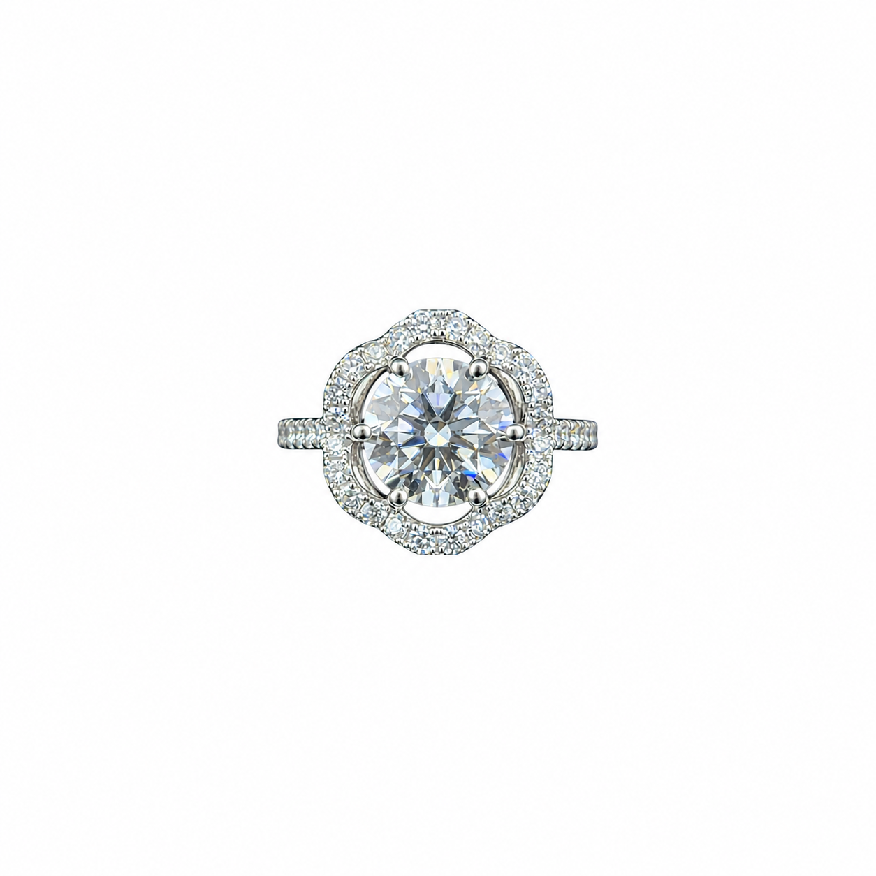 Round Brilliant Lab-Grown Diamond Ring