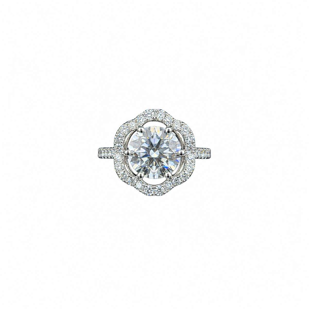 Round Brilliant Lab-Grown Diamond Ring